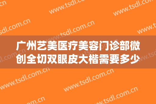 广州艺美医疗美容门诊部微创全切双眼皮大楷需要多少钱?可靠吗?(广州双眼皮手术费用)