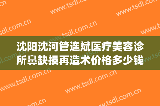 沈阳沈河管连斌医疗美容诊所鼻缺损再造术价格多少钱?可靠吗?(沈阳整形医生管连斌)