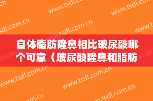 自体脂肪隆鼻相比玻尿酸哪个可靠（玻尿酸隆鼻和脂肪隆鼻哪个好）(玻尿酸隆鼻和手术隆鼻哪个更自然)