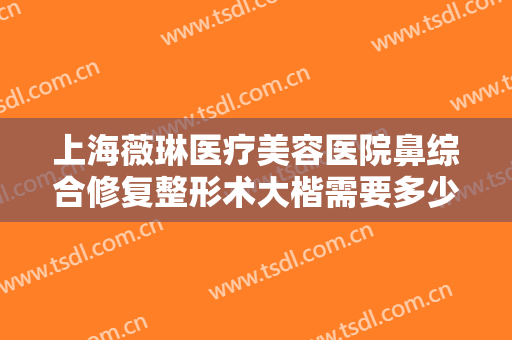 上海薇琳医疗美容医院鼻综合修复整形术大楷需要多少费用?多长时间恢复?