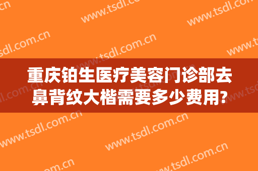 重庆铂生医疗美容门诊部去鼻背纹大楷需要多少费用?好不好?(重庆铂生医疗美容门诊部口碑好吗)