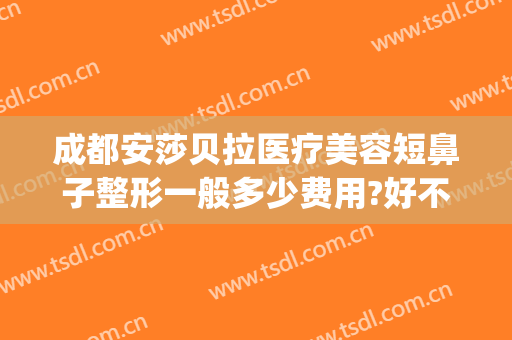 成都安莎贝拉医疗美容短鼻子整形一般多少费用?好不好?(成都安莎贝拉整形医院)