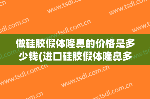 做硅胶假体隆鼻的价格是多少钱(进口硅胶假体隆鼻多少钱)