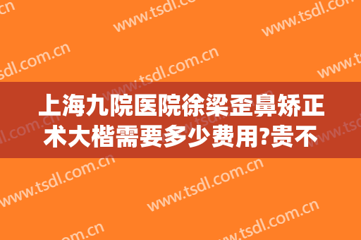 上海九院医院徐梁歪鼻矫正术大楷需要多少费用?贵不贵?(上海九院鼻子矫正多少钱)