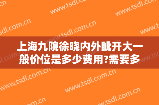 上海九院徐晓内外眦开大一般价位是多少费用?需要多久恢复?