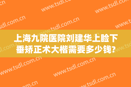 上海九院医院刘建华上睑下垂矫正术大楷需要多少钱?有哪些优势?(上海九院上睑下垂专家哪个做的好)