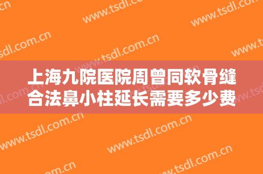 上海九院医院周曾同软骨缝合法鼻小柱延长需要多少费用?有哪些优势?