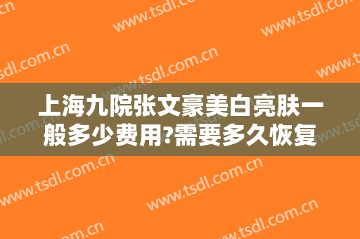 上海九院张文豪美白亮肤一般多少费用?需要多久恢复?
