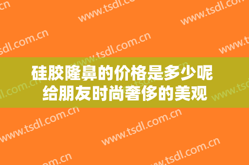 硅胶隆鼻的价格是多少呢 给朋友时尚奢侈的美观