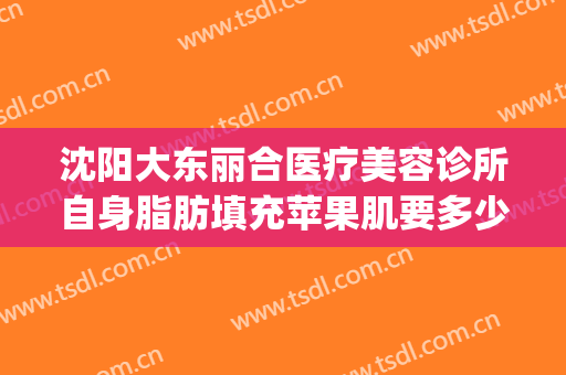 沈阳大东丽合医疗美容诊所自身脂肪填充苹果肌要多少钱?好不好?(沈阳美莱整形医院地址)