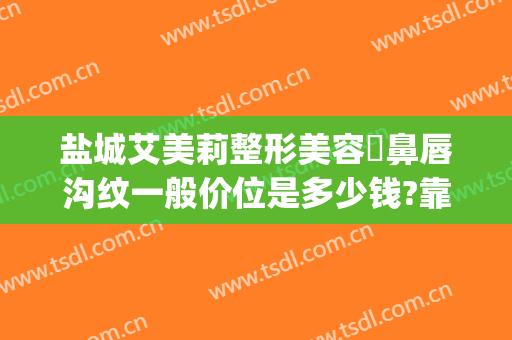 盐城艾美莉整形美容袪鼻唇沟纹一般价位是多少钱?靠谱吗?(盐城艾美莉整形双眼皮怎么样)