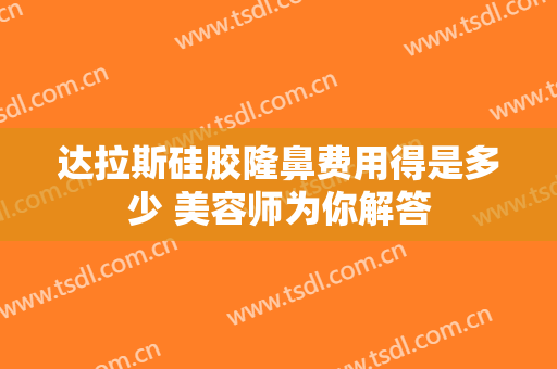 达拉斯硅胶隆鼻费用得是多少 美容师为你解答