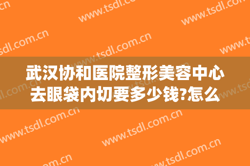 武汉协和医院整形美容中心去眼袋内切要多少钱?怎么样?(武汉哪家整形医院做去眼袋好)