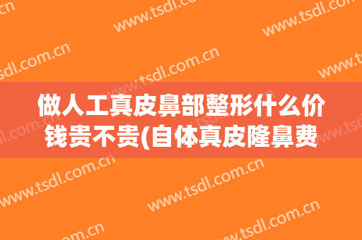 做人工真皮鼻部整形什么价钱贵不贵(自体真皮隆鼻费用)