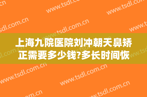 上海九院医院刘冲朝天鼻矫正需要多少钱?多长时间恢复?(矫正朝天鼻手术要多少钱)