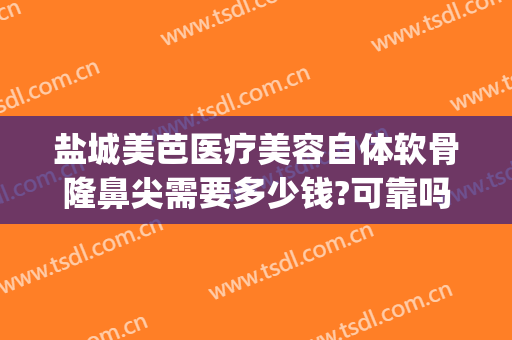 盐城美芭医疗美容自体软骨隆鼻尖需要多少钱?可靠吗?(美骨针隆鼻效果图片)