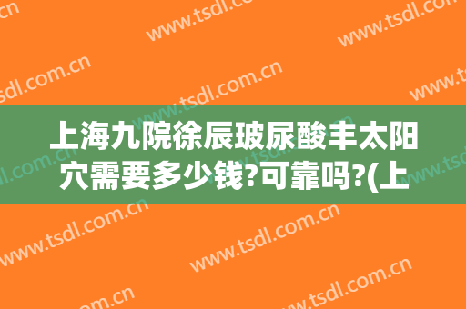 上海九院徐辰玻尿酸丰太阳穴需要多少钱?可靠吗?(上海九院填充太阳凹大概多少钱)