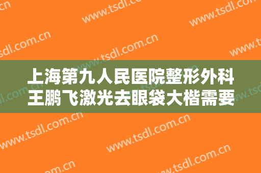 上海第九人民医院整形外科王鹏飞激光去眼袋大楷需要多少钱?效果怎么样?