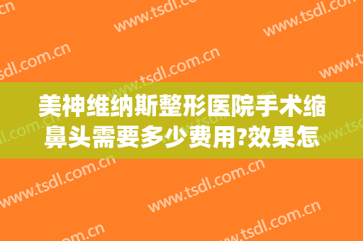 美神维纳斯整形医院手术缩鼻头需要多少费用?效果怎么样?(泰美维纳斯整形医院)