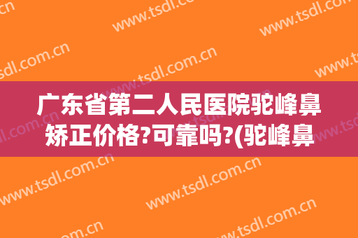广东省第二人民医院驼峰鼻矫正价格?可靠吗?(驼峰鼻手术费用)