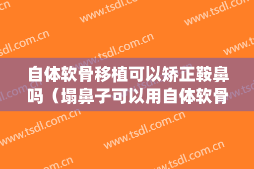 自体软骨移植可以矫正鞍鼻吗（塌鼻子可以用自体软骨隆鼻吗）(千万不要自体软骨隆鼻)