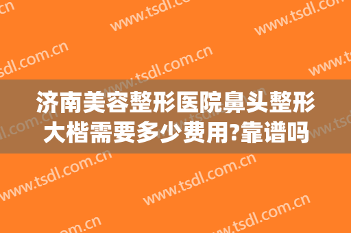 济南美容整形医院鼻头整形大楷需要多少费用?靠谱吗?(美容院整鼻子多少钱)