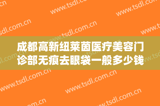 成都高新纽莱茵医疗美容门诊部无痕去眼袋一般多少钱?贵不贵?(成都高新纽莱茵医疗怎么样)