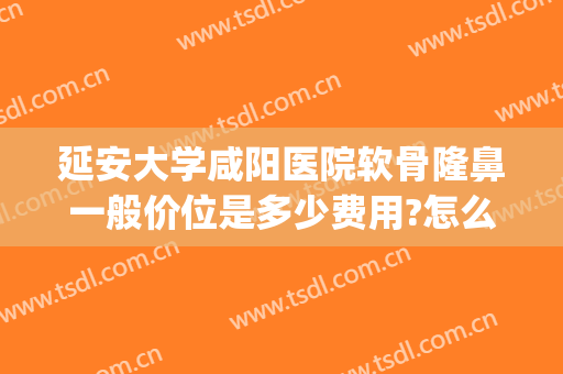 延安大学咸阳医院软骨隆鼻一般价位是多少费用?怎么样?(西安好的医院隆鼻)