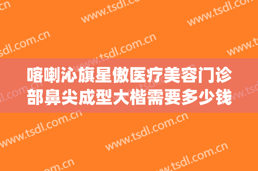 喀喇沁旗星傲医疗美容门诊部鼻尖成型大楷需要多少钱?可靠吗?(内蒙古赤峰市星傲医美整形)