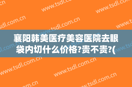 襄阳韩美医疗美容医院去眼袋内切什么价格?贵不贵?(襄阳韩美整形医院)
