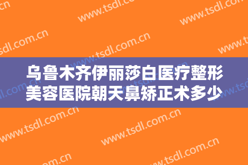 乌鲁木齐伊丽莎白医疗整形美容医院朝天鼻矫正术多少钱?有哪些优势?