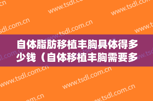 自体脂肪移植丰胸具体得多少钱（自体移植丰胸需要多少钱）(自脂隆胸要多少钱)