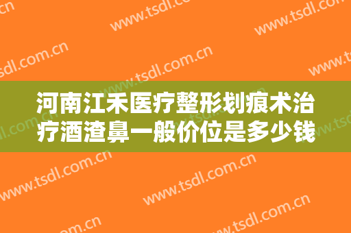 河南江禾医疗整形划痕术治疗酒渣鼻一般价位是多少钱?效果怎么样?