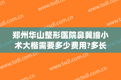 郑州华山整形医院鼻翼缩小术大楷需要多少费用?多长时间恢复?(鼻孔大整形需要多少钱)
