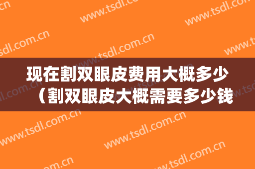 现在割双眼皮费用大概多少（割双眼皮大概需要多少钱?贵不贵）(割双眼皮至少要多少钱)