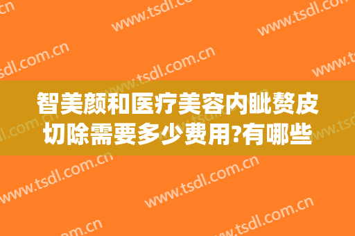 智美颜和医疗美容内眦赘皮切除需要多少费用?有哪些优势?(内眦赘皮矫正术多少钱)