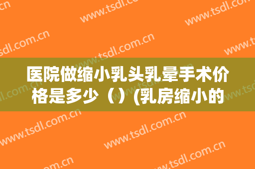 医院做缩小乳头乳晕手术价格是多少（）(乳房缩小的手术费一般要多少)