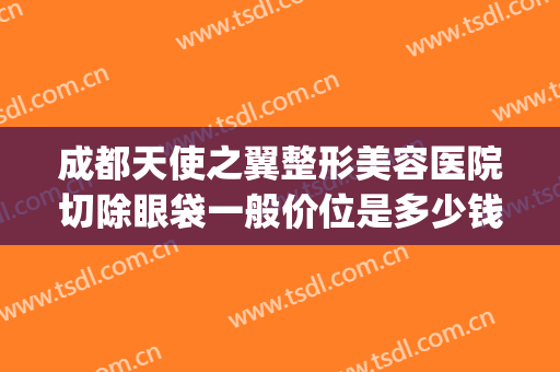 成都天使之翼整形美容医院切除眼袋一般价位是多少钱?有哪些优势?(成都天使之翼整形医院怎么样)