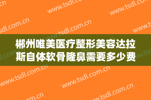 郴州唯美医疗整形美容达拉斯自体软骨隆鼻需要多少费用?怎么样?(湖南郴州唯美整形医院)