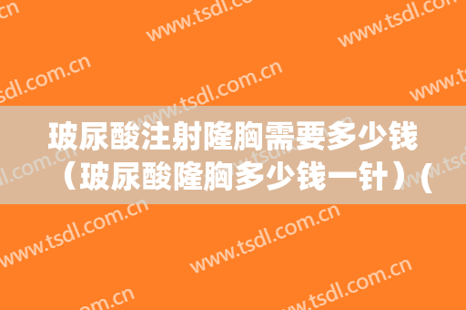 玻尿酸注射隆胸需要多少钱（玻尿酸隆胸多少钱一针）(玻尿酸隆胸费用)
