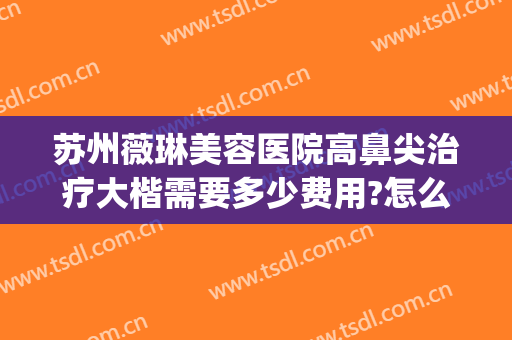 苏州薇琳美容医院高鼻尖治疗大楷需要多少费用?怎么样?(苏州薇琳整形医院怎么样)