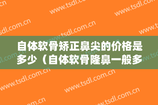 自体软骨矫正鼻尖的价格是多少（自体软骨隆鼻一般多少钱价格表）(隆鼻自身软骨的价格)