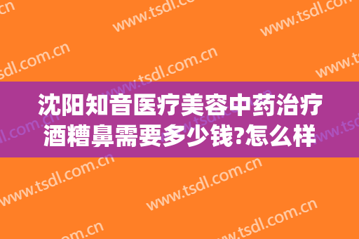 沈阳知音医疗美容中药治疗酒糟鼻需要多少钱?怎么样?(宋酒糟鼻治疗怎么样)