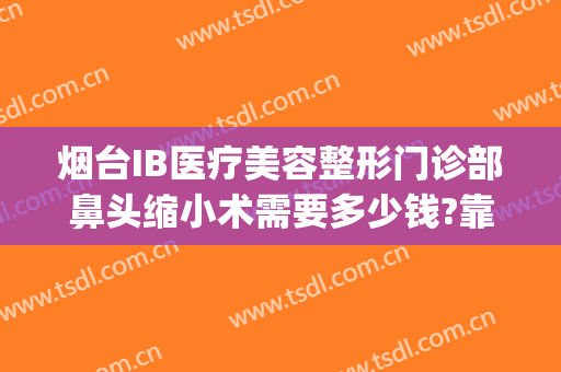 烟台IB医疗美容整形门诊部鼻头缩小术需要多少钱?靠谱吗?(烟台整形医院眼部整形)