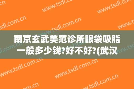 南京玄武美范诊所眼袋吸脂一般多少钱?好不好?(武汉做去眼袋一般多少钱)