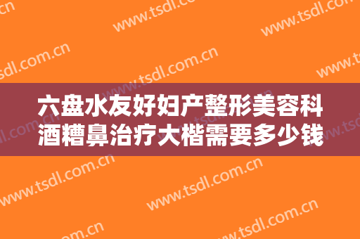 六盘水友好妇产整形美容科酒糟鼻治疗大楷需要多少钱?怎么样?