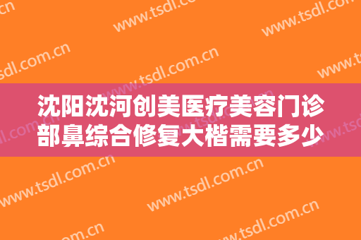 沈阳沈河创美医疗美容门诊部鼻综合修复大楷需要多少钱?有哪些优势?