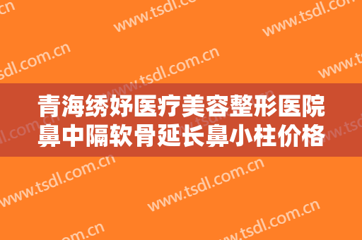 青海绣妤医疗美容整形医院鼻中隔软骨延长鼻小柱价格多少钱?有哪些优势?
