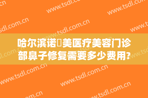 哈尔滨诺嬄美医疗美容门诊部鼻子修复需要多少费用?可靠吗?(哈尔滨诺美整形医院)