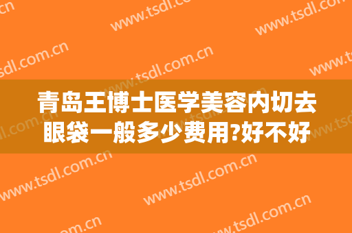 青岛王博士医学美容内切去眼袋一般多少费用?好不好?(青岛割眼袋哪个医生好)
